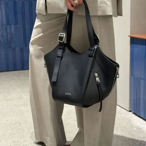 Loewe Hammock Noir Sac épaule