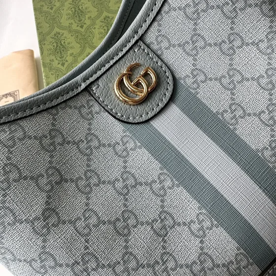 Gucci Ophidia Gg Small Shoulder Bag Light Xanh dương Shoulder Bag
