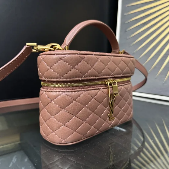 YSL Gaby Vanity Bag Rose สีชมพู Crossbody
