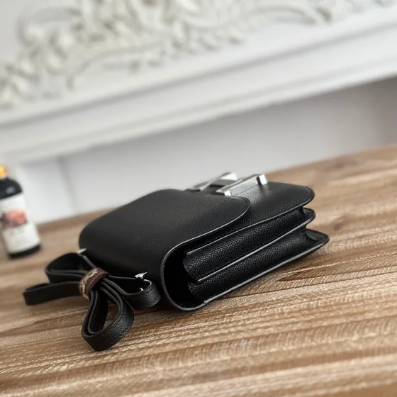 Hermes Constance Black Crossbody
