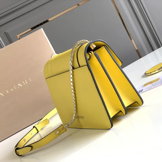 Bvlgari Serpenti Forever Crossbody Bag Yellow Crossbody