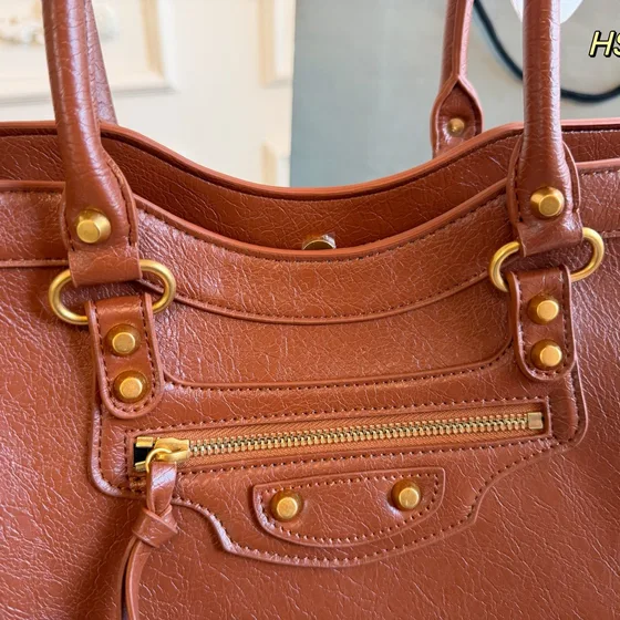 Balenciaga Neo Classic City Tote Coklat Tote Bag