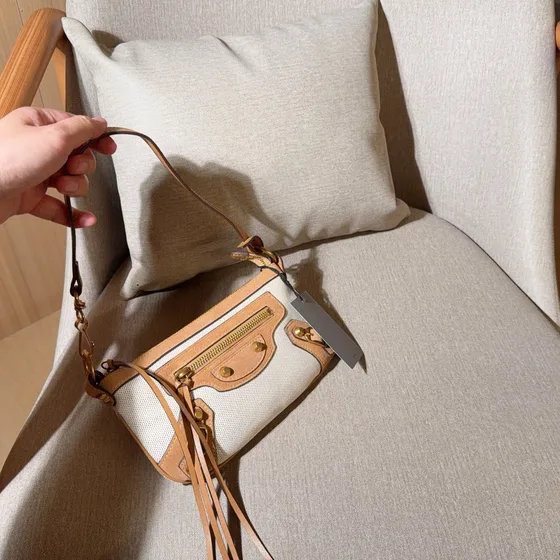 Balenciaga City Beige Crossbody
