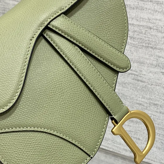 Dior Saddle Bag Sage Grøn Crossbody