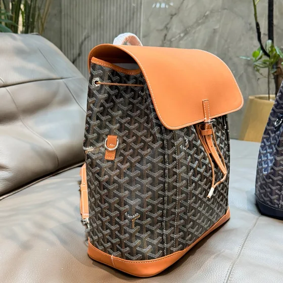 Goyard Alpin Mm Backpack Black And Tan Backpack