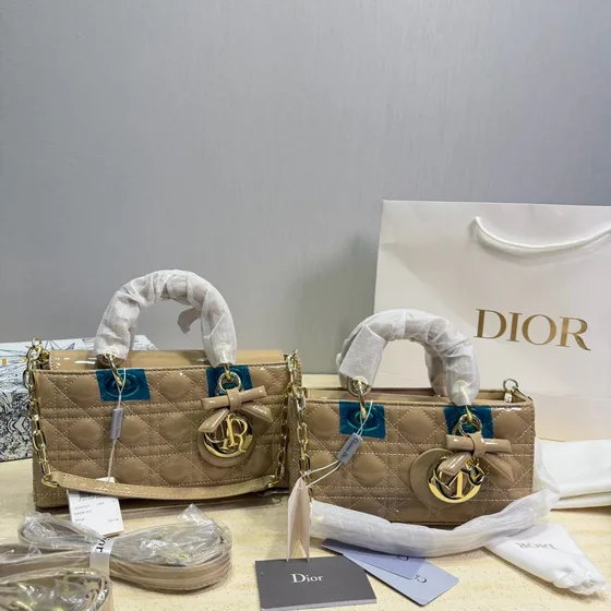 Dior Lady D-Joy Gray Tophåndtag