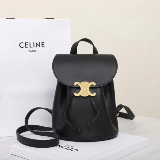 Celine Triomphe Negro Bolso bandolera