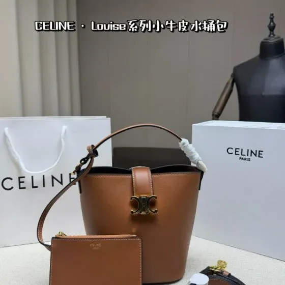 Celine Louise Brown Top Handle