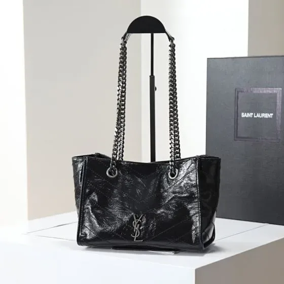 YSL Niki Shopping Tote Black Tote Bag