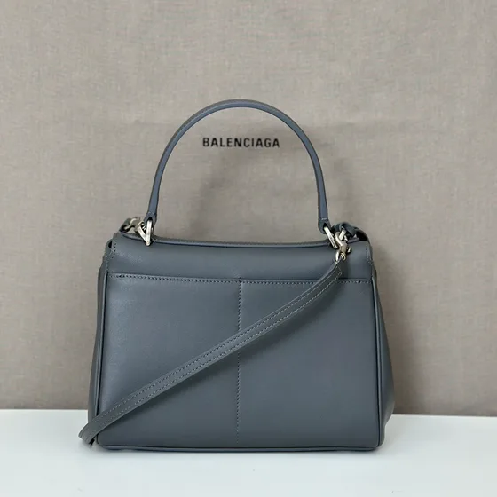 Balenciaga Rodeo Small Bolsa de mão Dark Gray Alça superior