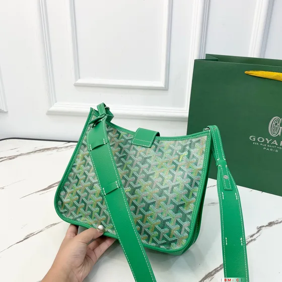 Goyard Sac Hobo Bohème Grønn Crossbody