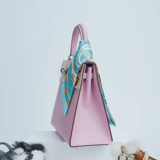 Hermes Kelly Rose Anse supérieure
