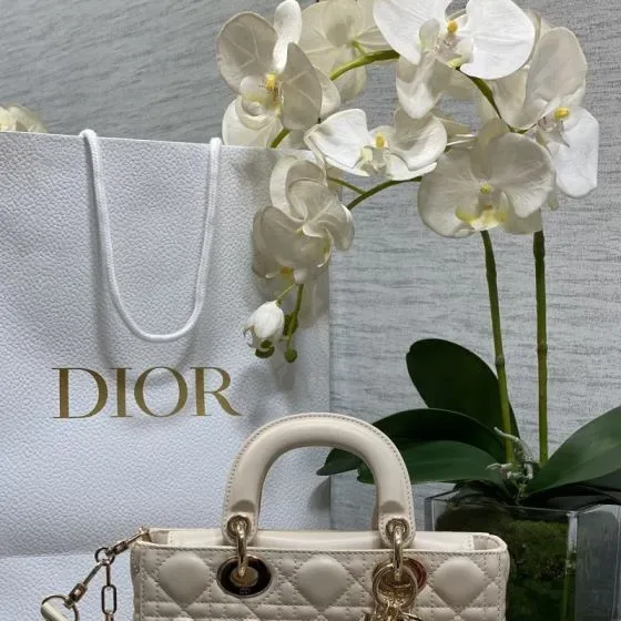 Dior Lady Dior Beyaz Üst sap