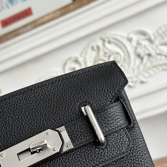 Hermes Kelly Jump Sac à dos Noir Sac à dos