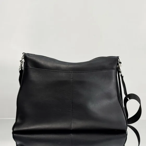 Balenciaga Belleville Large Flap Messenger Black Crossbody