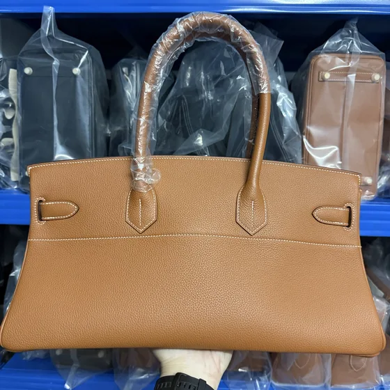 Hermes Birkin Shoulder Braun Schultertasche