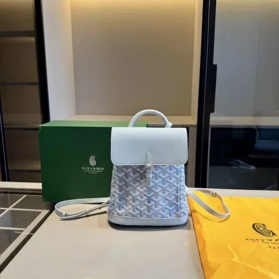 Goyard Alpin Mini Backpack White Backpack