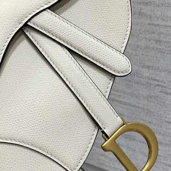 Dior Saddle Bag Weiß Crossbody