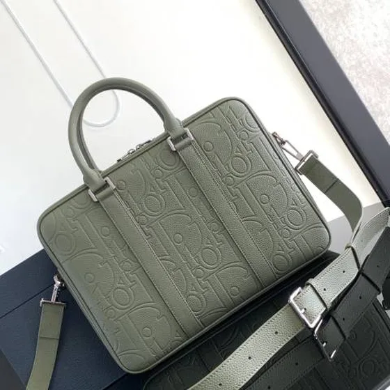 Dior Aktväska Grön business