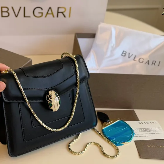 Bvlgari Serpenti Forever Multi/Rood/Zwart/Blush/Wit Schoudertas
