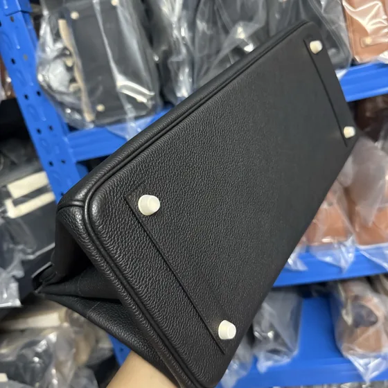 Hermes Shoulder Birkin Hitam Top Handle