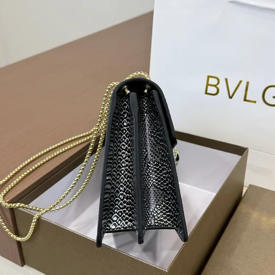 Bvlgari Serpenti Forever Серебристый Crossbody