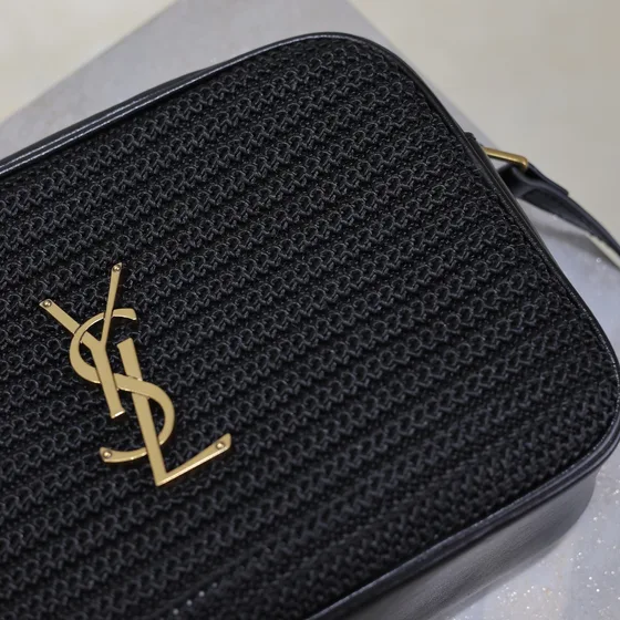 YSL Lou Camera Bag Negro Crossbody