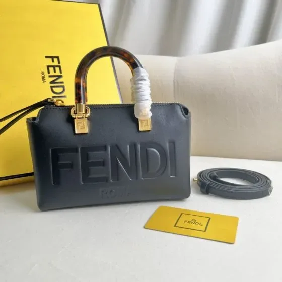 Fendi By The Way Mini Black Top Handle