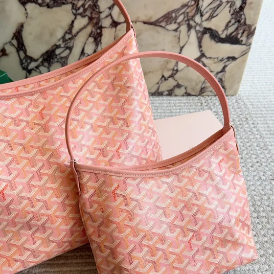 Goyard Boheme Hobo Rosa Hobo