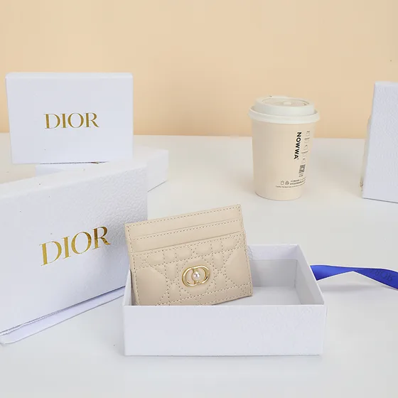 Dior Jolie Card Holder Beige Card Holder
