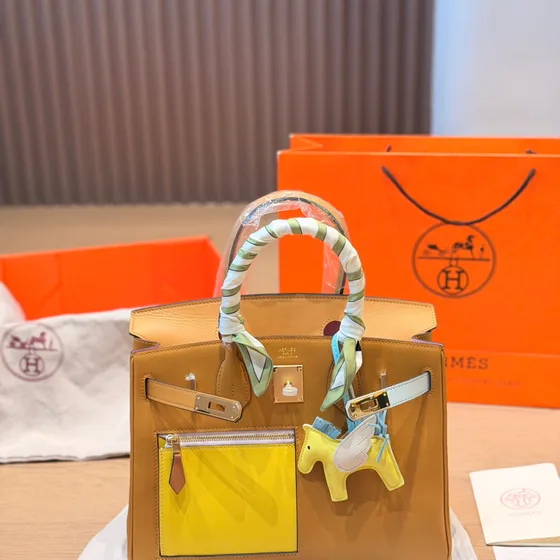 Hermes Birkin Colormatic Kahverengi Üst sap