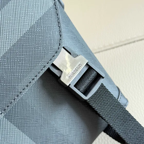 Burberry Check Sac bandoulière Charcoal Gris Crossbody