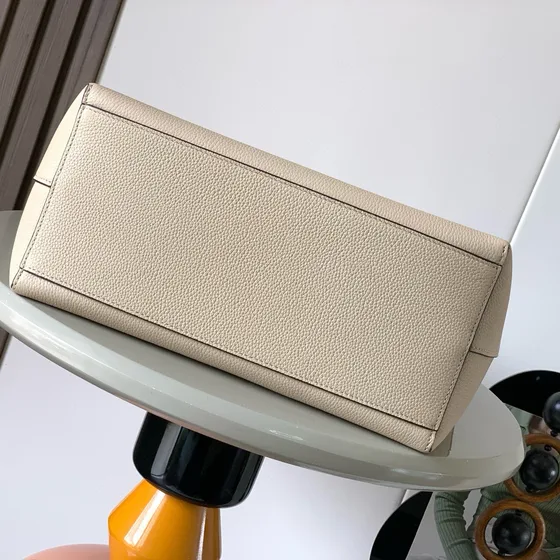 Loewe Anagram Bolso tote Light Beige Asa superior