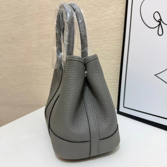 Hermes Garden Party Gray Top Handle