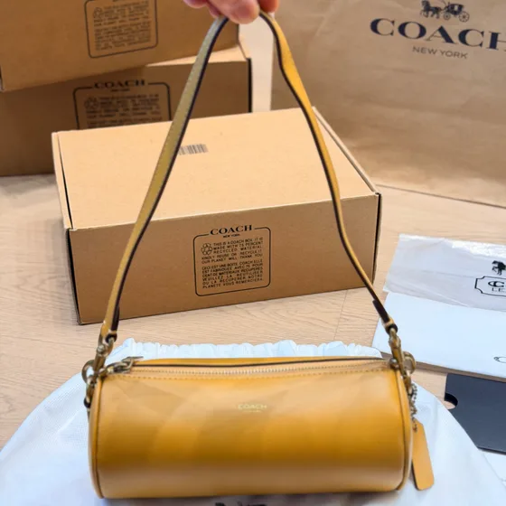 Coach Nolita Barrel Bag Rosa Borsa a spalla