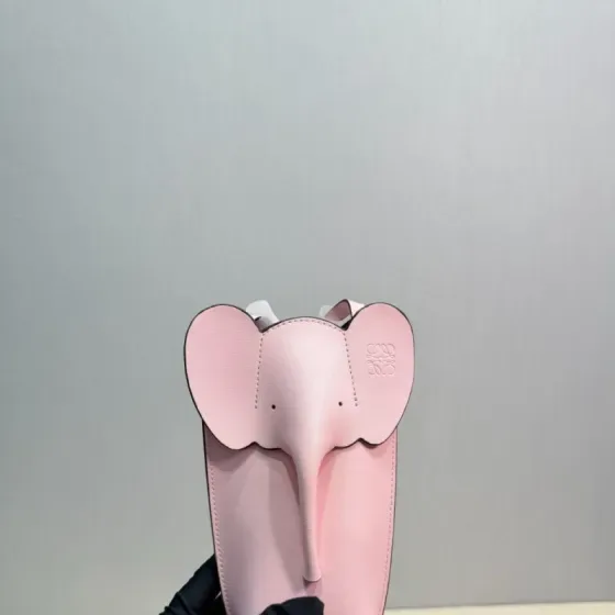 Loewe Elephant Pocket Pink Crossbody