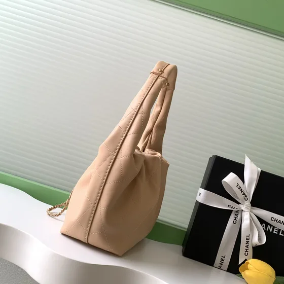 Chanel Coccinelle Beige Hobo