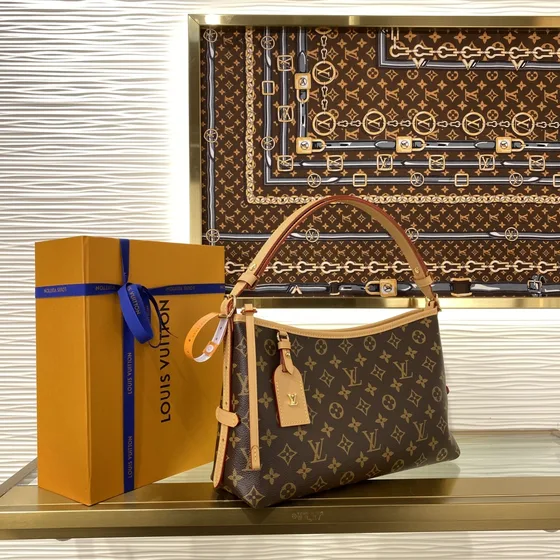 Louis Vuitton Carryall Brown Shoulder Bag