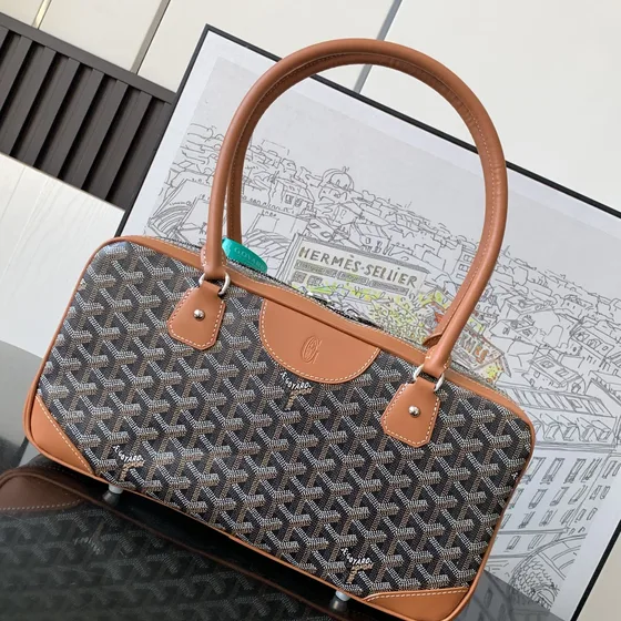 Goyard Saint Martin Bag Nâu Top Handle