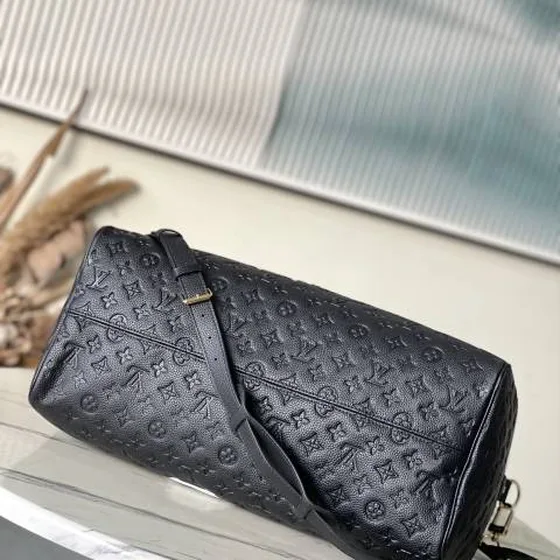 Louis Vuitton Keepall Negro Monogram Empreinte travel