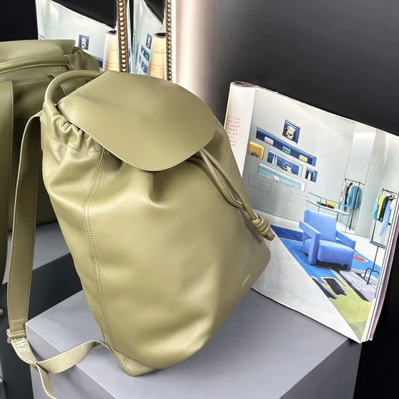 Loewe Flamenco Backpack Light Olive Backpack