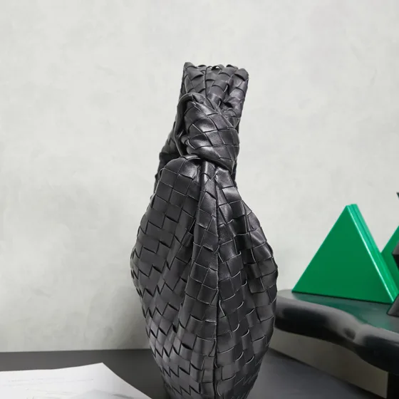 Bottega Veneta Small Jodie Noir Hobo