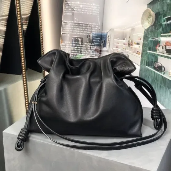 Loewe Flamenco Clutch Black Clutch