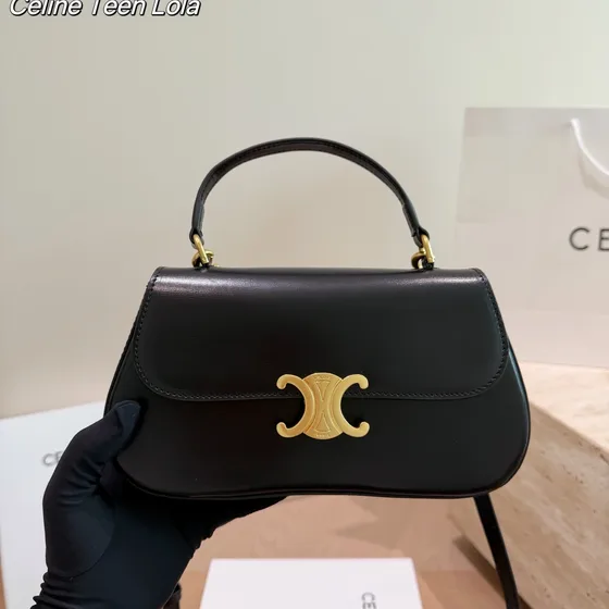 Celine Teen Lola أبيض Top Handle