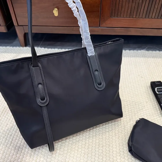Prada Re-Edition 2000 Mini Nylon Tote Black Tote Bag