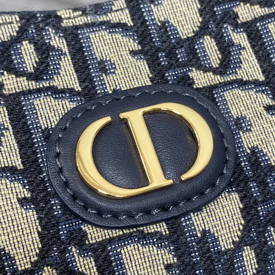 Dior 30 Montaigne C'Est Hobo Bag Синий Бежевый Hobo