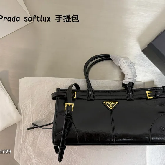Prada Softlux Noir Anse supérieure