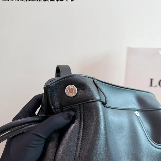 Loewe Flamenco Pochette Large Noir Sac épaule