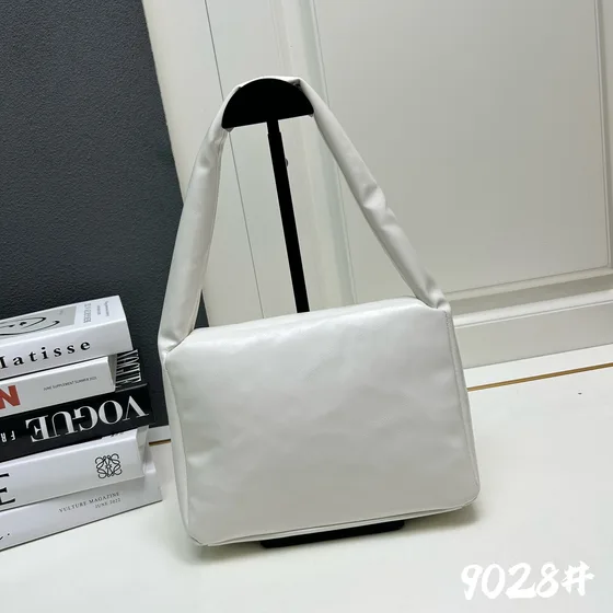 Balenciaga Bb Soft Small Flap Bag White Shoulder Bag