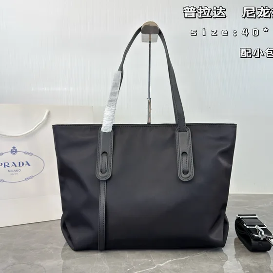 Prada Re-Nylon Borsa tote Nero 40*3 Borsa tote